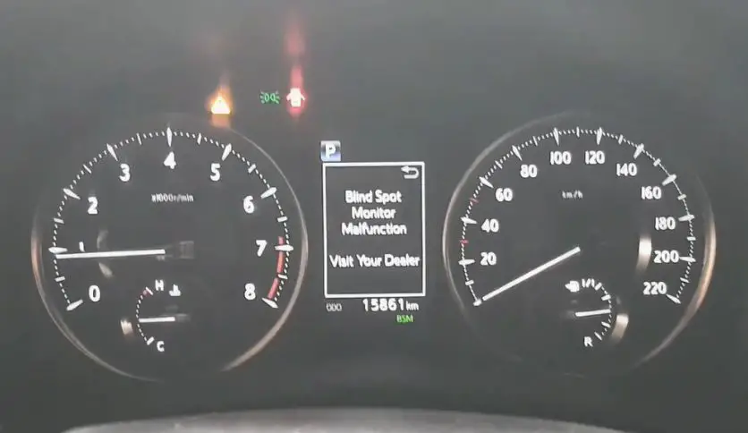 Troubleshooting Toyota Blind Spot Monitors