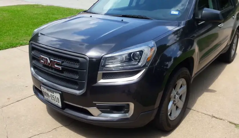 What is the engine capacity of Acadia GMC 2014
